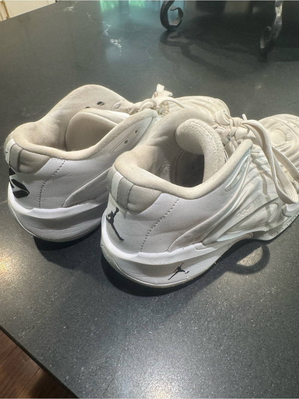Jordan Men's White Athletic Shoes